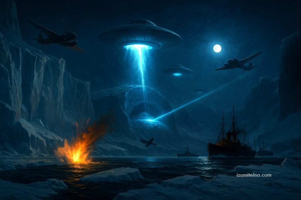 антарктида, нло, древна цивилизация