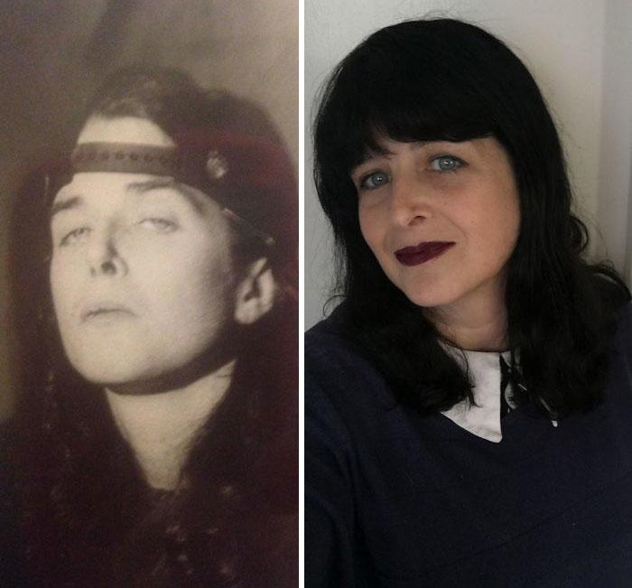 Фотографии на хора, преди и след отказване от наркотиците