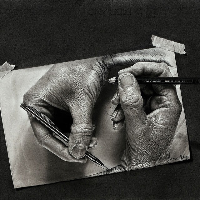Самоукият художник Джоно Драй, който изуми света
