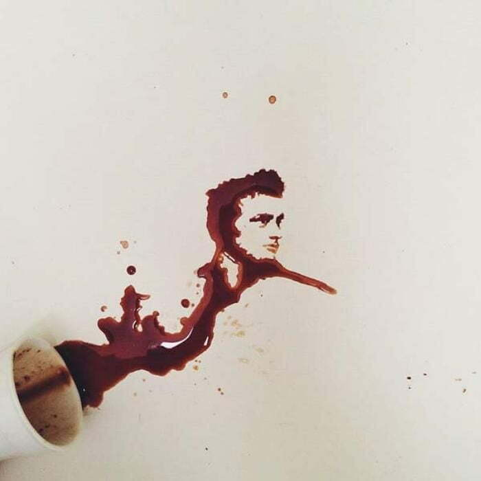 Да рисуваш с кафе