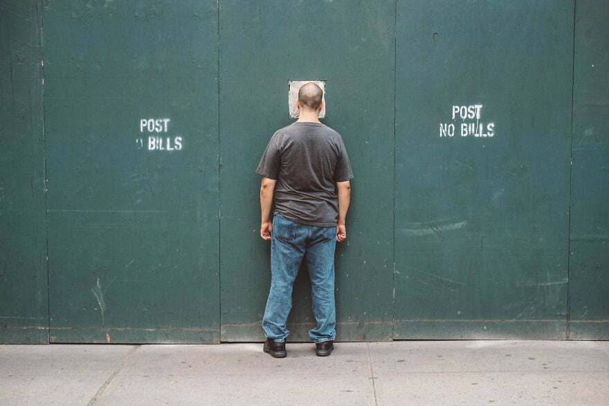 Фотограф търси да улови „перфектния“ момент по улиците на Ню Йорк