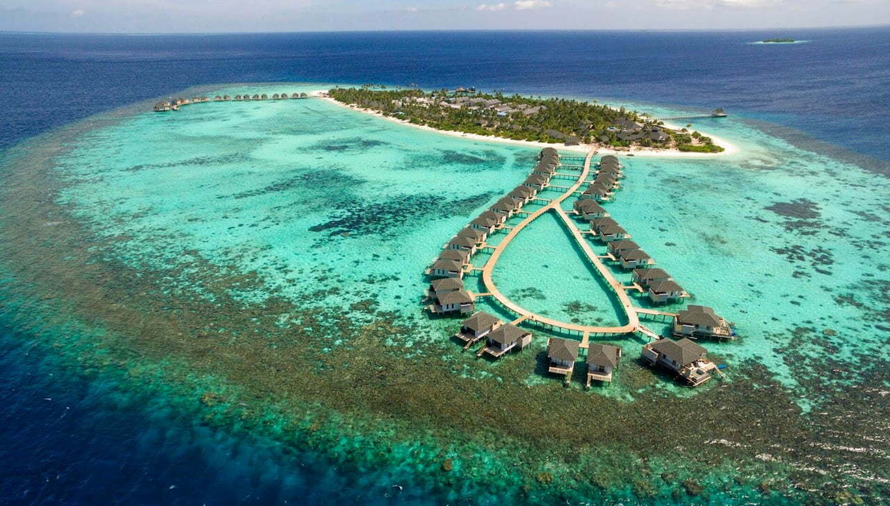 Невероятните Малдиви от птичи поглед
