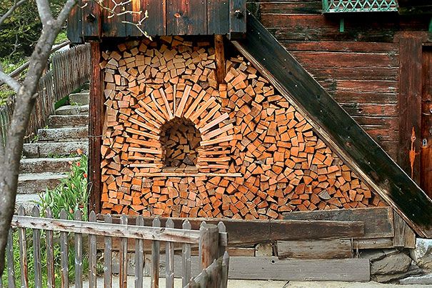 Изкуство от дърва за огрев