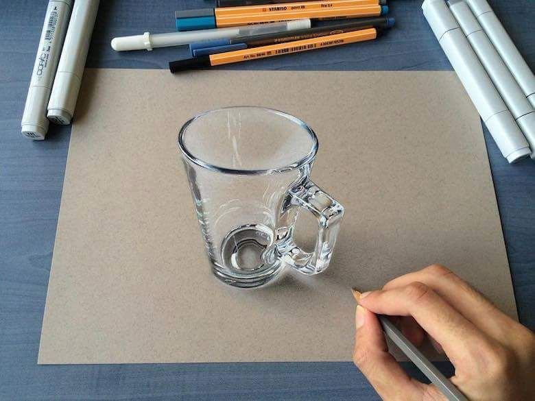 Удивителните 3D рисунки на самоук художник