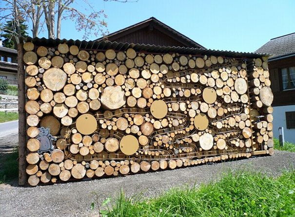 Изкуство от дърва за огрев