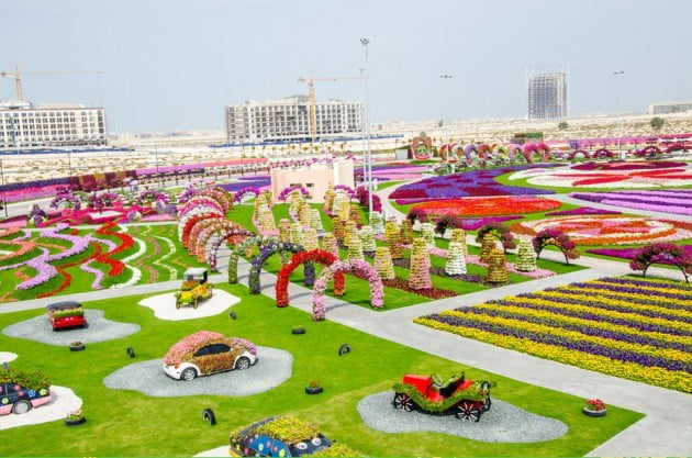 Градината на чудесата в Дубай – една от най-красивите в света