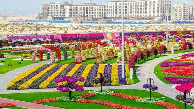 Градината на чудесата в Дубай – една от най-красивите в света