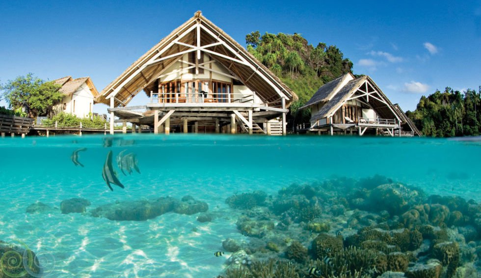 10 от най-красивите водни бунгала в света