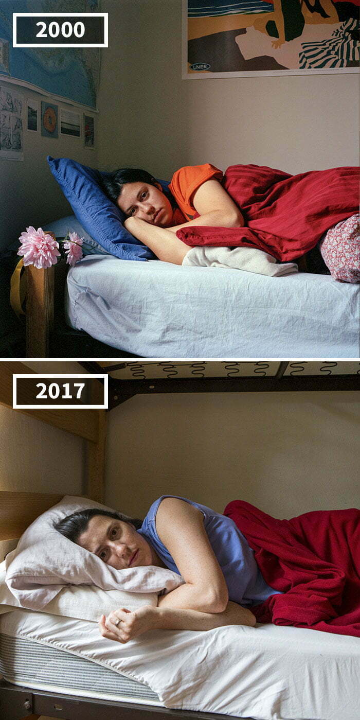 Фотограф снима приятелите си през 17 години, показвайки как хората се променят