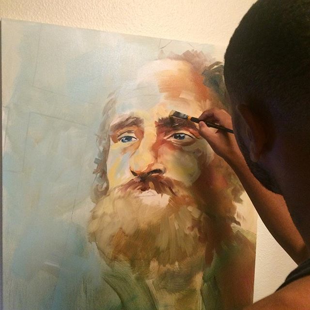 Художник прави портрети на бездомни хора и им дава печалбите от тях