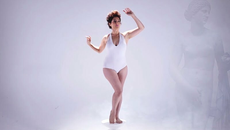 Идеалното женско тяло през годините - видео