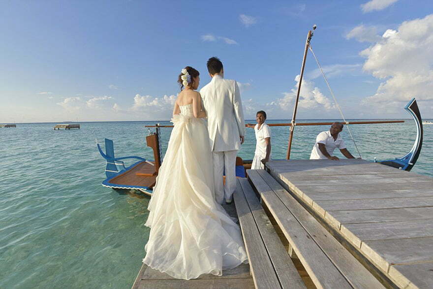 Сватба насред океана?