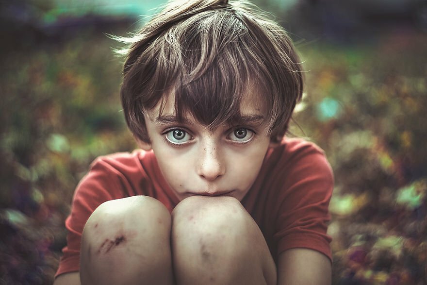 Снимки показващи невероятната връзка между детството и невинността
