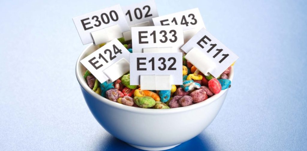 6 разрешени Е-та в храните, които увреждат ДНК