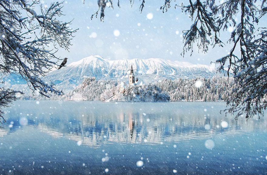Възхитителни зимни пейзажи