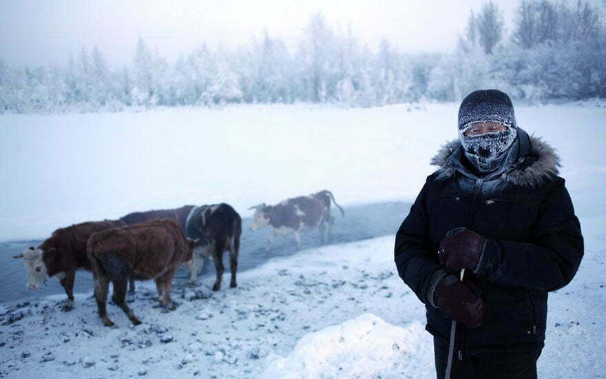 В най-студеното селище на планетата е -71.2°C