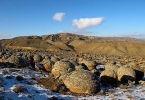 Невероятните каменни топки на Казахстан