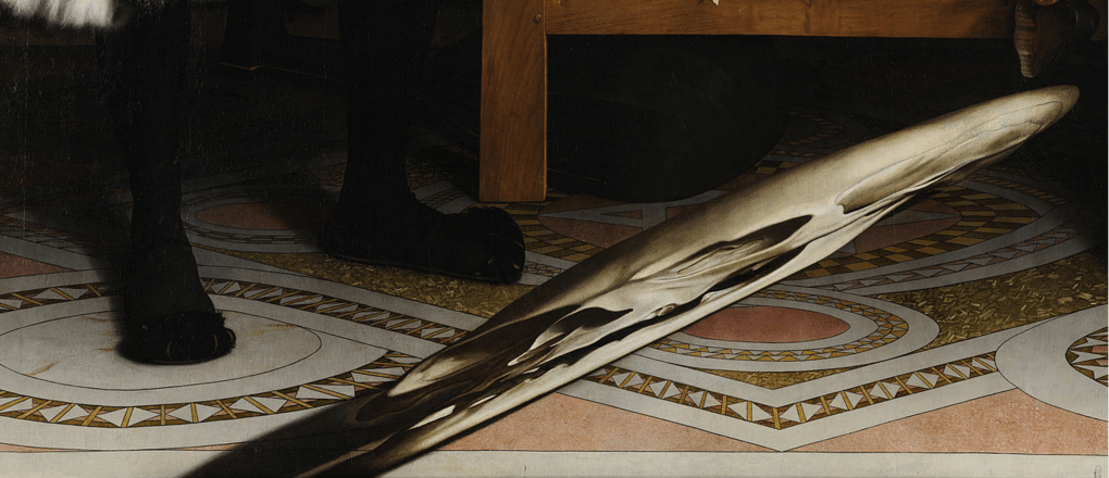 Определено няма да познаете какво е това: една от първите оптични илюзии, скрити в картина от 1533 година (Видео)