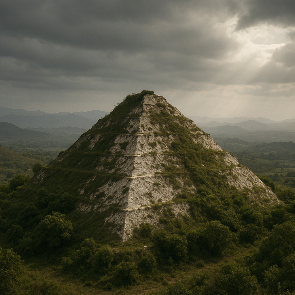 бялата пирамида, сиан