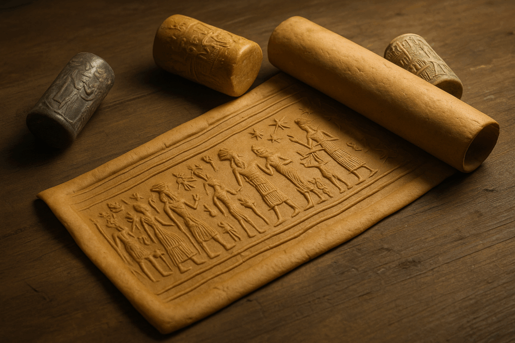 стари шумерски плочки и глина