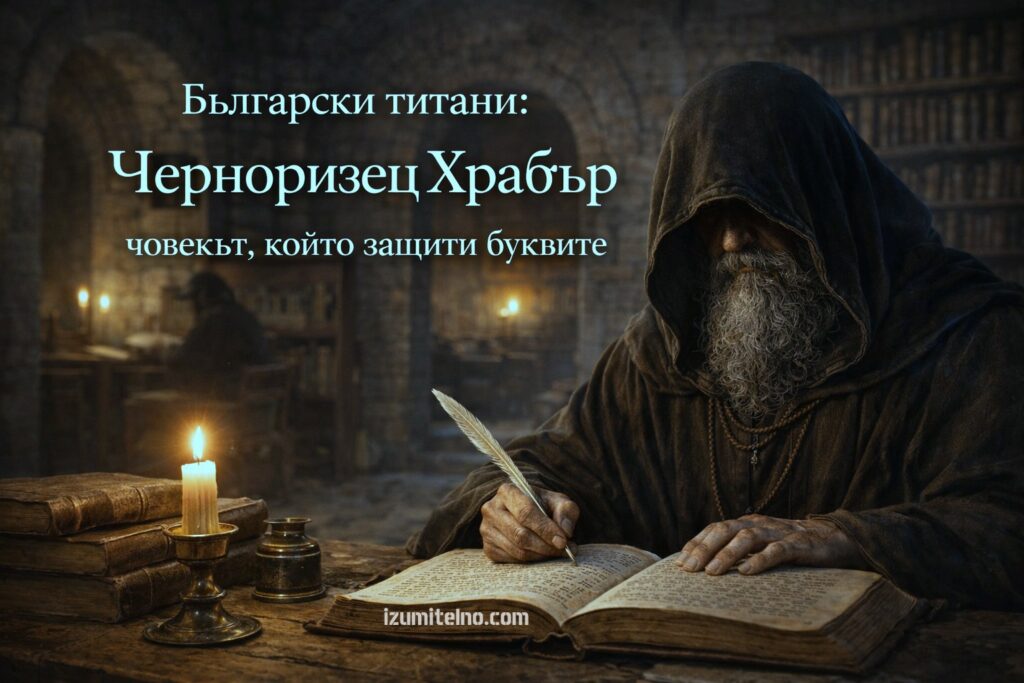 Черноризец Храбър – български книжовник и защитник на славянската писменост