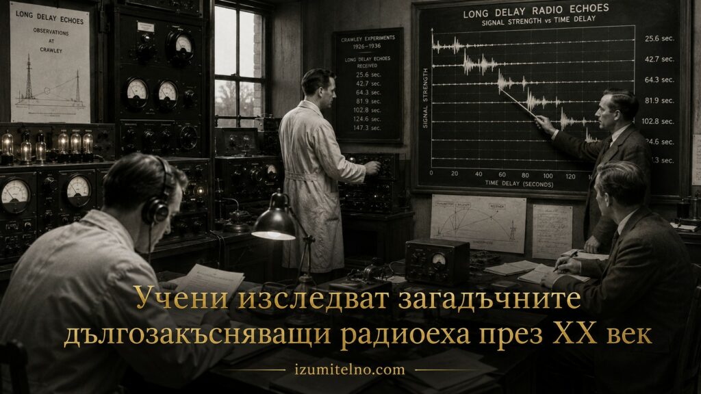 Учени изследват загадъчните дългозакъсняващи радиоеха през XX век